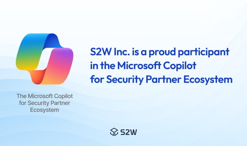 S2W Inc. is a proud player within the Microsoft Copilot for Safety Spouse Ecosystem S2W Inc. is a proud player within the Microsoft Copilot for Safety Spouse Ecosystem