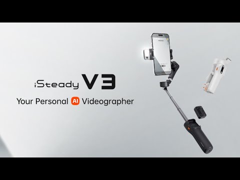 Le stabilisateur pour smartphone avec suivi IA iSteady V3 de Hohem : votre vidéaste IA workforce