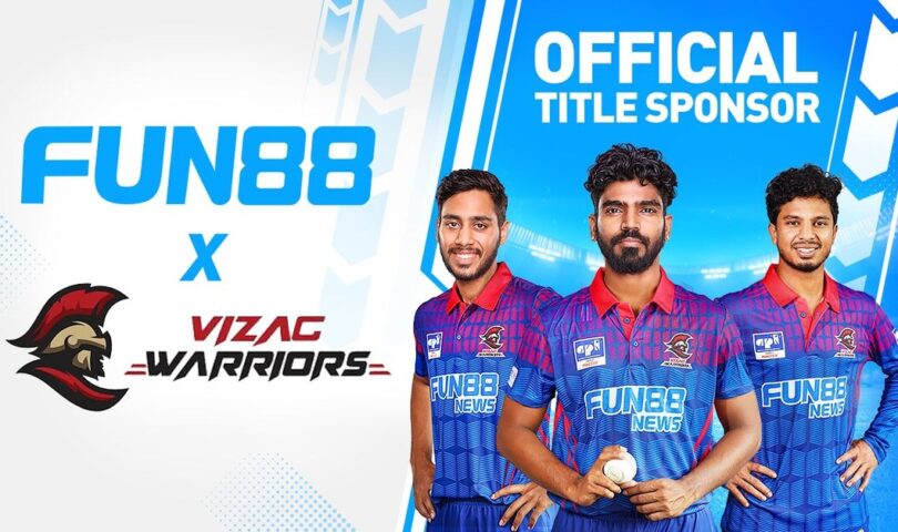 Fun88 Announces Title Sponsorship of Vizag Warriors for the Andhra Premier League