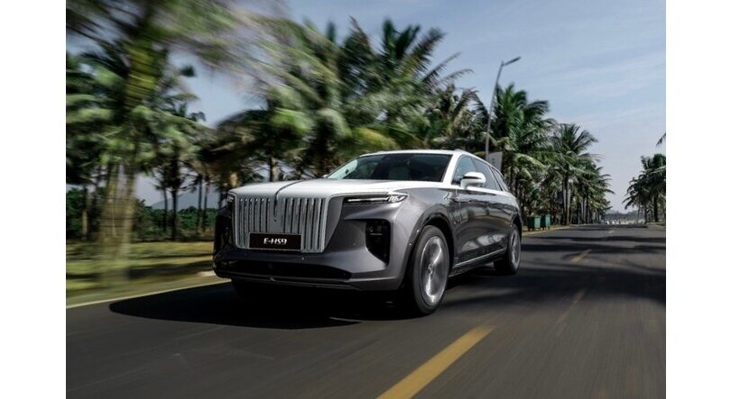 HONGQI E-HS9 hará su debut en el Festival de Velocidad de Goodwood 2024