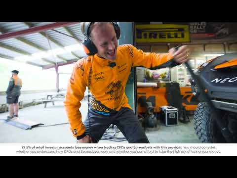 L’équipe NEOM McLaren Extreme E s’associe à Vantage UK pour la campagne de marque ” Reborn a Trader “