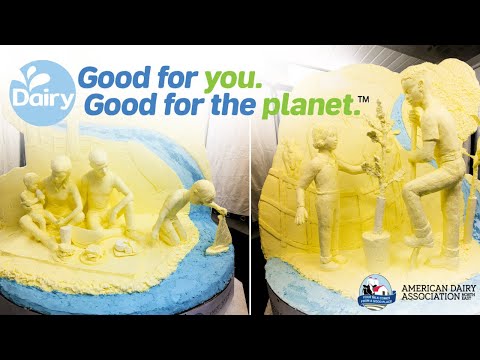 56th Annual American Dairy Affiliation North East Butter Sculpture Unveiled