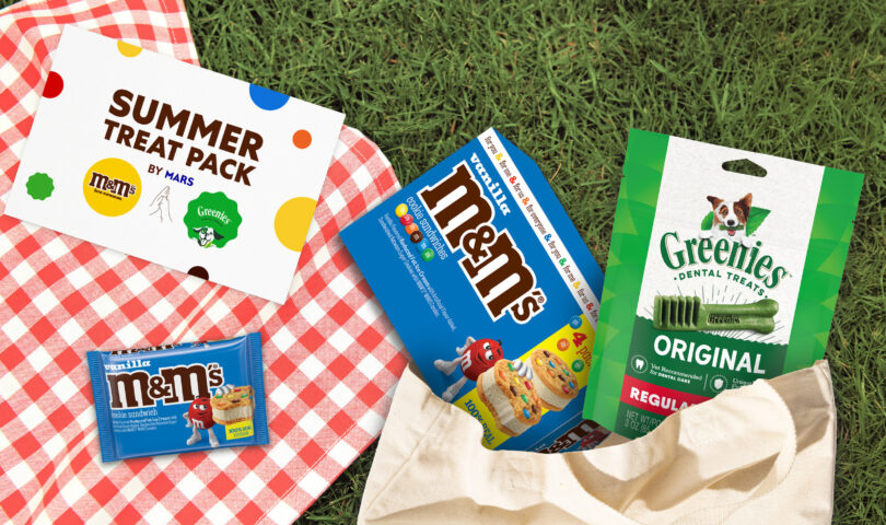 M&M’S® Ice Cream Cookie Sandwiches and GREENIES™ Dental Treats for Dogs Help Pet Parents and Their Canine Companions Beat the Summer Heat