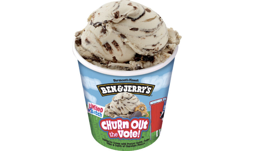 Ben & Jerry’s wants YOU to Churn Out the Vote with new flavor