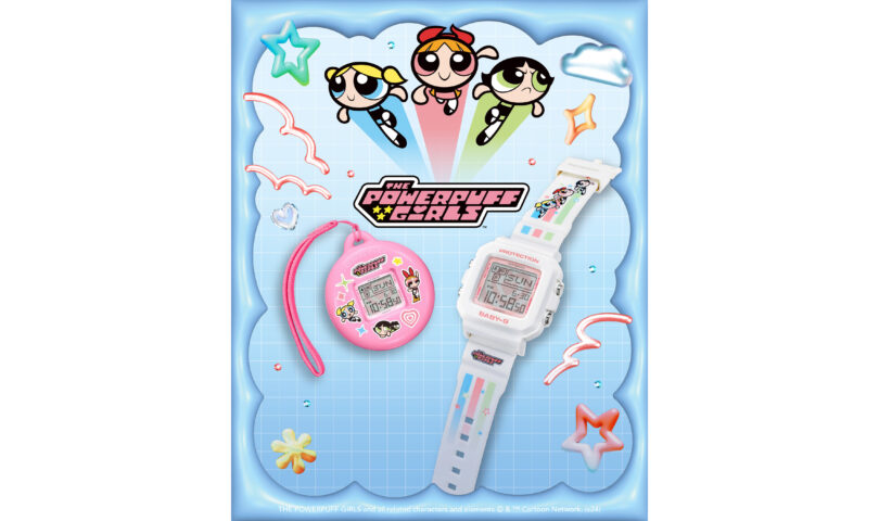 CASIO UNVEILS NEW BABY-G FEATURING THE POWERPUFF GIRLS