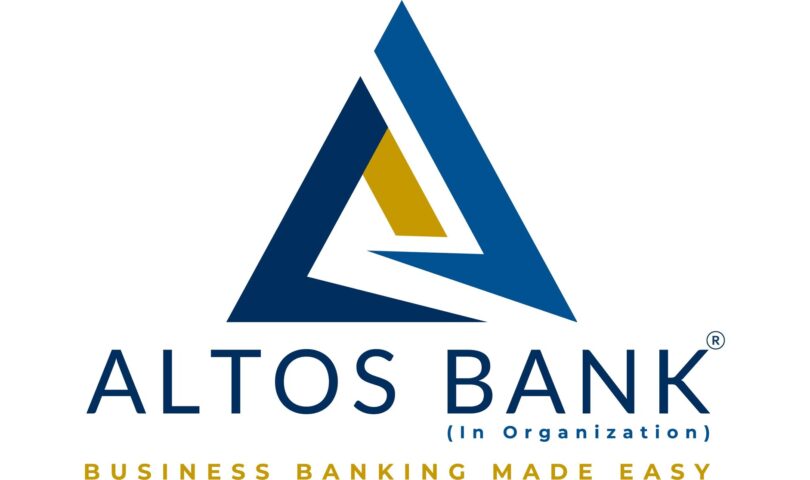 Altos Bank (In Organization) Conditionally Approved by The California Regulator