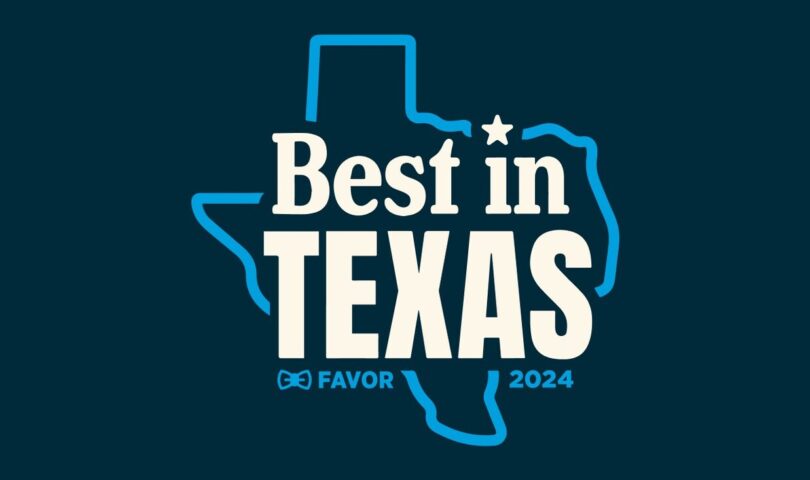 FAVOR DELIVERY HONORS LOCAL RESTAURANTS WITH BEST IN TEXAS 2024 AWARDS