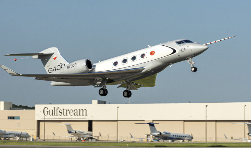 All-Unused Gulfstream G400 Completes First Gliding