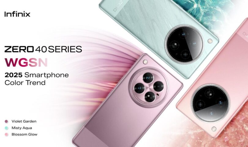 Infinix and WGSN Reveal 2025 Smartphone Color Trends Report