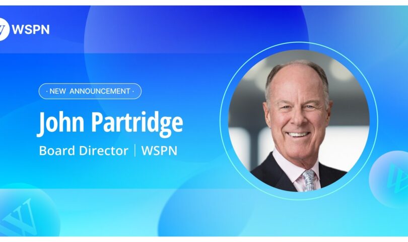 WSPN Appoints Ex-Visa President John Partridge as Board Director