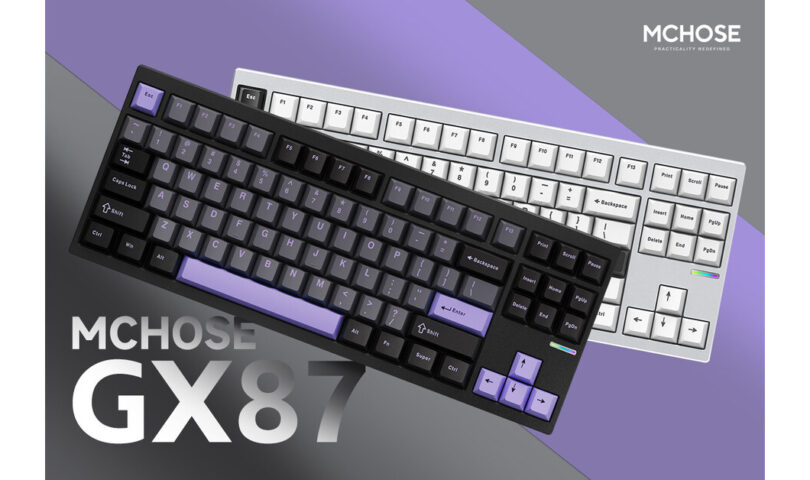 MCHOSE Unveils Its First Quick Disassembly Design CNC Aluminium Custom Mechanical Keyboard MCHOSE Unveils Its First Quick Disassembly Design CNC Aluminium Custom Mechanical Keyboard