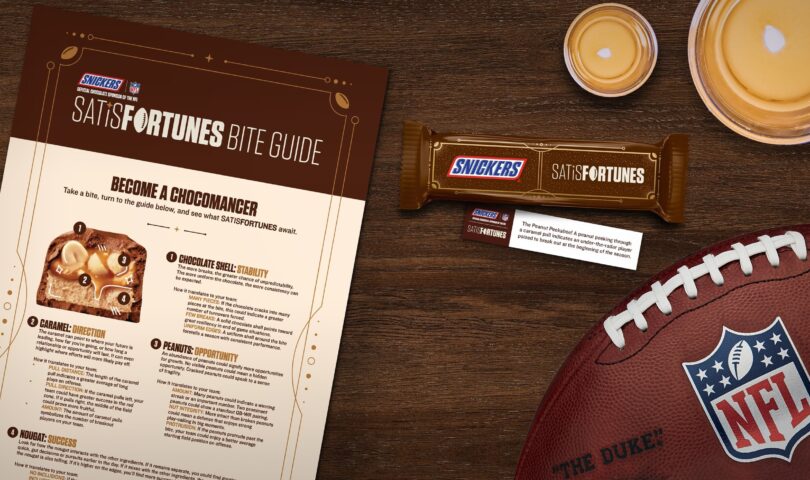 SNICKERS® Drafts Official “Chocomancer” To Help NFL Fans Predict Their Favorite Team’s Fortune, Through A Delicious Bite of A SNICKERS