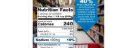 La FDA anuncia un logro importante en sus esfuerzos para reducir el sodio y publica una guía preliminar con el objetivo de niveles más bajos para determinados alimentos