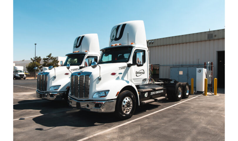 Universal Logistics Holdings, Inc. Unveils Electric Vehicles into its Intermodal Fleet for Sustainable Logistics in Southern California