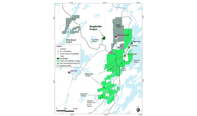 Uranium Power Corp Intersects 12.7% eU3O8 over 7.2 metres, 850 m northeast of Roughrider Storagefacility Uranium Power Corp Intersects 12.7% eU3O8 over 7.2 metres, 850 m northeast of Roughrider Storagefacility