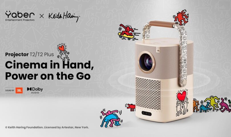Yaber stellt den weltweit ersten von Keith Haring inspirierten Projektor vor