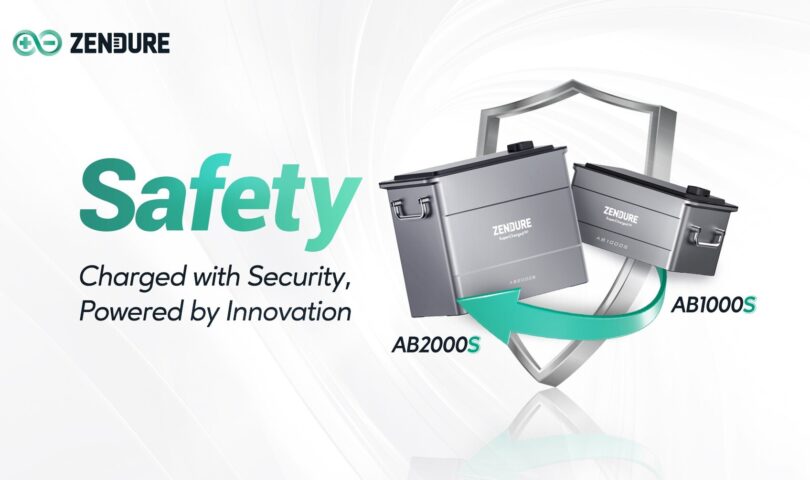 Zendure Unveils Next-Generation AB1000S/AB2000S Batteries with Enhanced Safety Features
