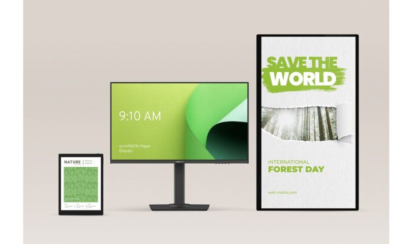 HANNspree stellt ecoVISION Paper Show auf der IFA 2024 vor