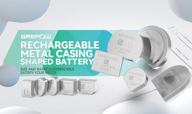 Grepow Unveils Cutting-Edge Metal-Cased Shaped LiPo Batteries for Advanced Wearables