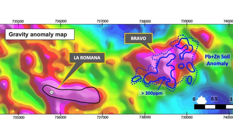 PAN GLOBAL VERDOPPELT DIE GRÖSSE DER GEOCHEMISCHEN BODENANOMALIE IM ZIELGEBIET BRAVO, ESCACENA-PROJEKT
