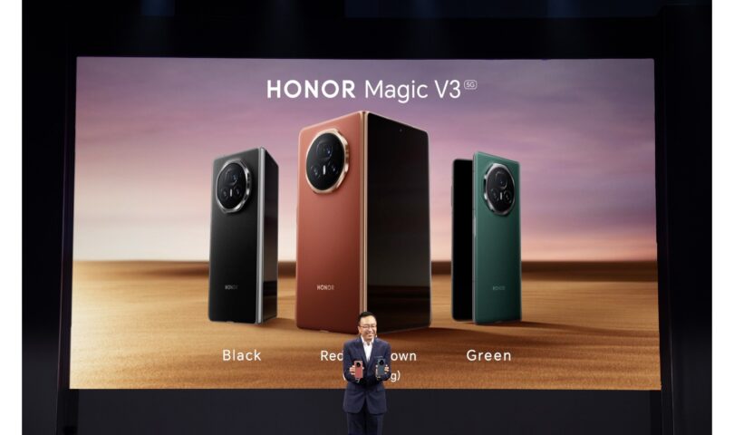 HONOR przedstawia przyszłość leżącą w możliwościach bijącego rekordy smartfona HONOR Necromancy V3 na targach IFA 2024