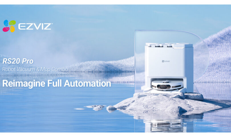 EZVIZ lanza RS20 Pro, robot aspirador y friegasuelos, para una experiencia manos libres