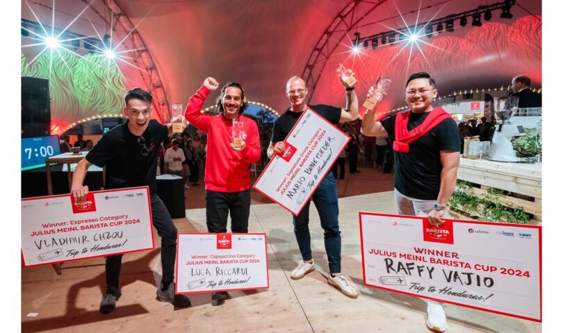 JULIUS MEINL CROWNS FIRST EVER INTERNATIONAL BARISTA CHAMPION