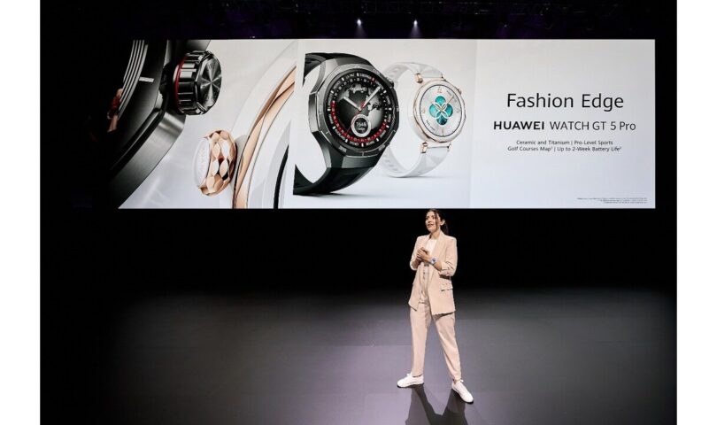 El evento de Lanzamiento de productos innovadores de HUAWEI desvela productos que inspiran moda y creatividad