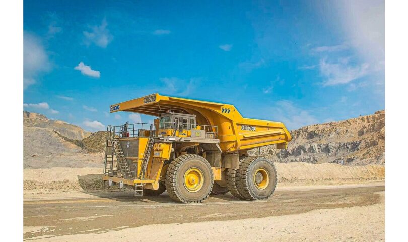 XCMG livre le tombereau XDE260 conçu pour les mines à ciel ouvert à un client d’Océanie