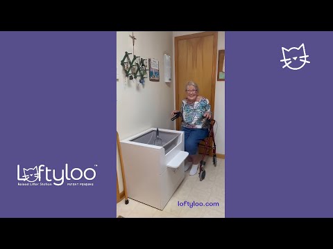 LoftyLoo™–The First-Ever ADA-Accessible Raised Litter Box–Transforms Lives of Mobility-Challenged Pet Owners