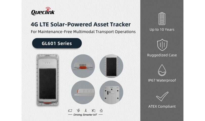 Queclink presenta el rastreador de activos con energía sun GL601 para el transporte intermodal Queclink presenta el rastreador de activos con energía sun GL601 para el transporte intermodal