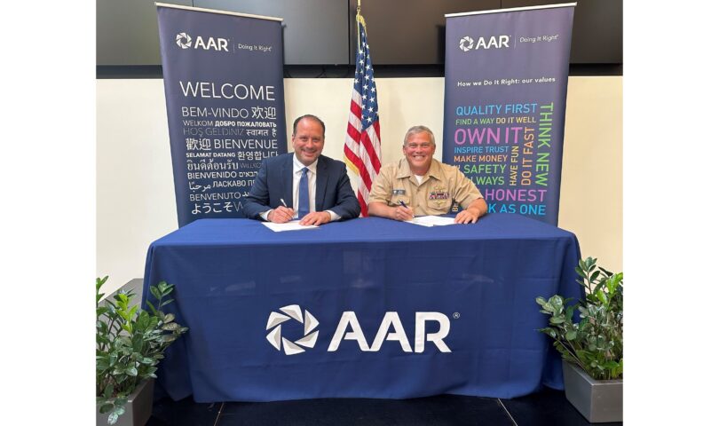 AAR and Protection Logistics Company Land and Maritime signal Provide Chain Alliance, formalizing constancy to wholesome joint help of the warfighter