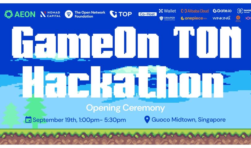 AEON and TON Host GameOn TON Global Gaming Hackathon Opening Ceremony in Singapore Featuring Esteemed Industry Leaders and Speakers