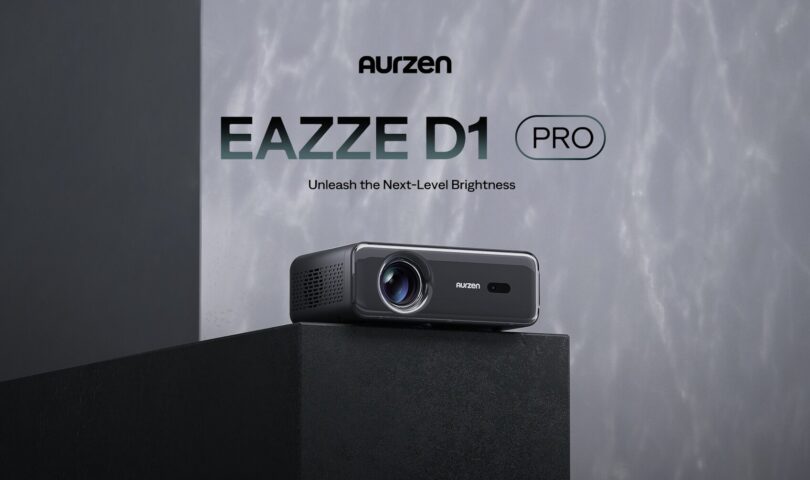 Aurzen EAZZE D1 Pro Projector Unleashes the Next-Level Brightness