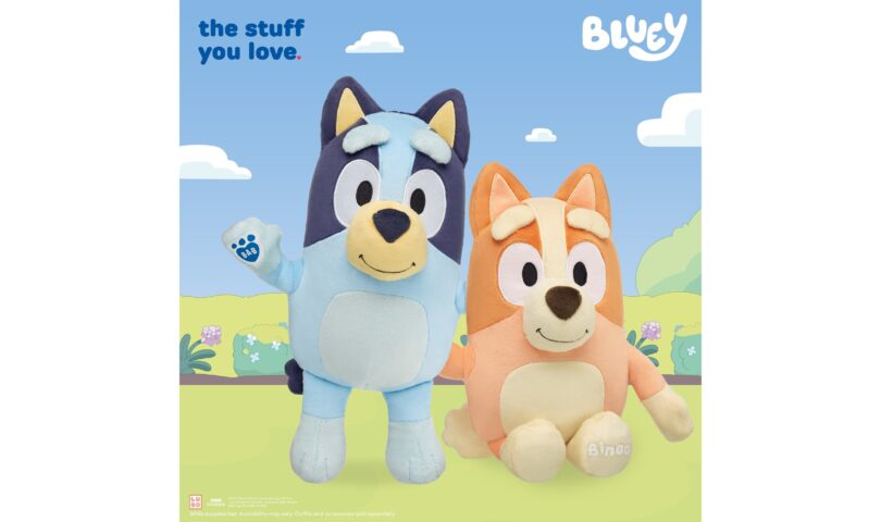 Iconic Character Bluey Makes Debut at Build-A-Bear Workshop
