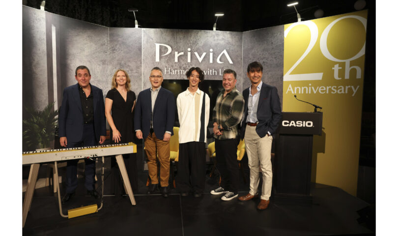 CASIO CELEBRATES 20th ANNIVERSARY OF PRIVIA WITH SOPHISTICATED EVENING IN BROOKLYN