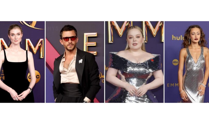 Elizabeth Debicki, Jonathan Bailey, Nicola Coughlan and Ella Purnell Shine in De Beers Jewellers at the 2024 Primetime Emmy Awards Elizabeth Debicki, Jonathan Bailey, Nicola Coughlan and Ella Purnell Shine in De Beers Jewellers at the 2024 Primetime Emmy Awards