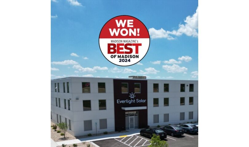 Everlight Solar Wins Best of Madison 2024