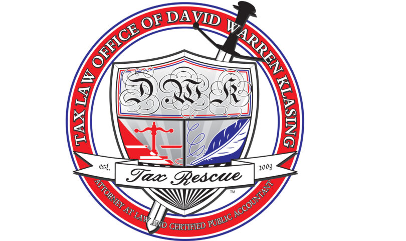 From the Tax Law Offices of David W. Klasing