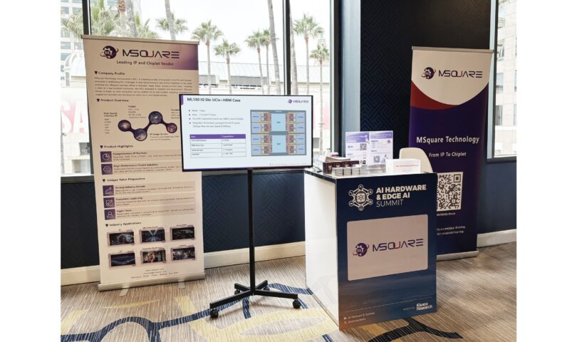 MSquare Technology Showcases Leadership in IP and Chiplet Innovation at the AI Hardware & Edge AI Summit