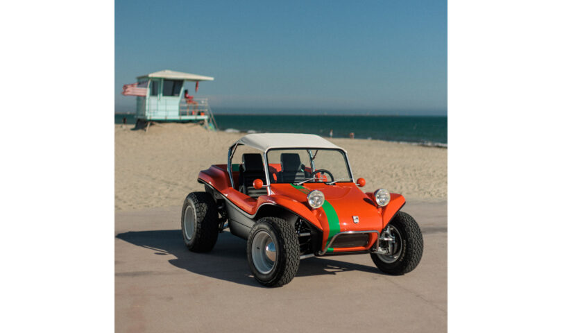 Meyers Manx Unveils 2.0 EV Pre-Production Dune Buggy at Goodwood Revival