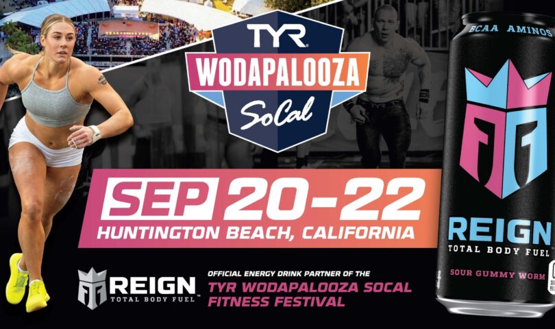 REIGN Total Body Fuel Partners with TYR Wodapalooza SoCal and Inaugural TYR Cup