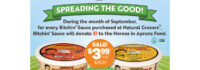 Natural Grocers® Announces Collaboration with Bitchin’ Sauce to Benefit the Natural Grocers Heroes in Aprons Fund
