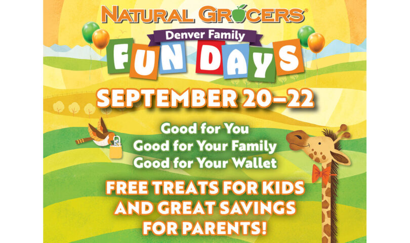Natural Grocers® Celebrates Denver Family Fun Days September 20-22, 2024