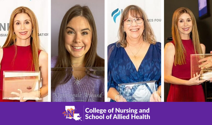 Northwestern State University shines at Louisiana Nurses Foundation Nightingale Gala with top nursing honors