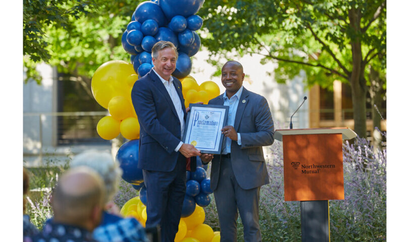 Northwestern Mutual commemorates children and families affected by childhood cancer with inaugural proclamation for Childhood Cancer Awareness Month