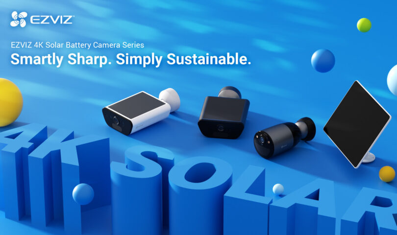 EZVIZ marches into the presen of “4K Solar” for its outside battery digicam field, pushing limits of straightforward, smart house safety that cuts hassles and provides greenness USA – English USA – Français USA – Deutsch USA – español