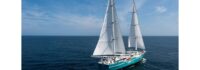G.H. MUMM CHAMPAGNE MADE ITS MARK ON HISTORY AS TOWT SAILING CARGO SHIP HAS ARRIVED IN NEW YORK, U.S.A., ON SEPTEMBER 3, 2024