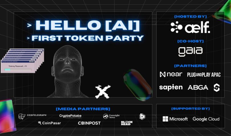 aelf and Gaia Join Forces to Host Hello [AI], Celebrating the Convergence of AI and Blockchain