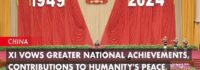 Le président Xi souhaite multiplier les réalisations nationales et les contributions à la paix et au développement de l’humanité